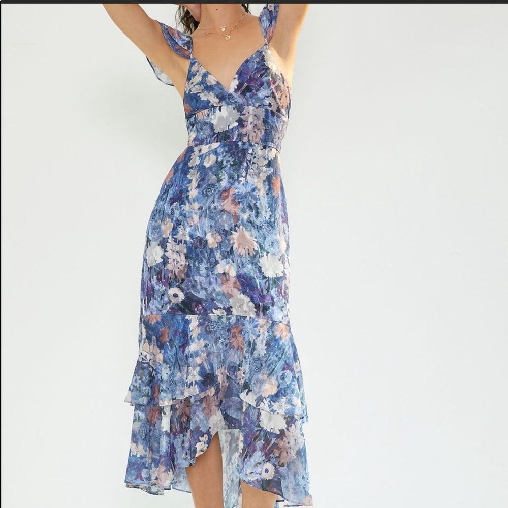 Anthropologie - Hutch Brand floral maxi dress